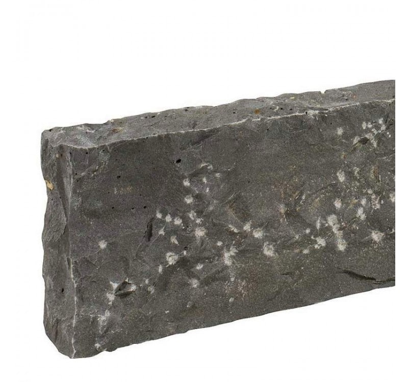 Bordure basalte brut noir Vietnamien