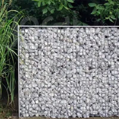 Brise vue et gabion décoratif