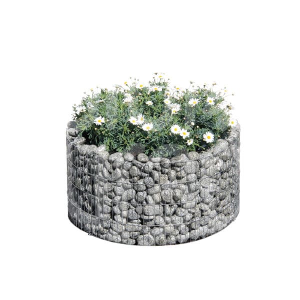 parterre gabion circulaire rond