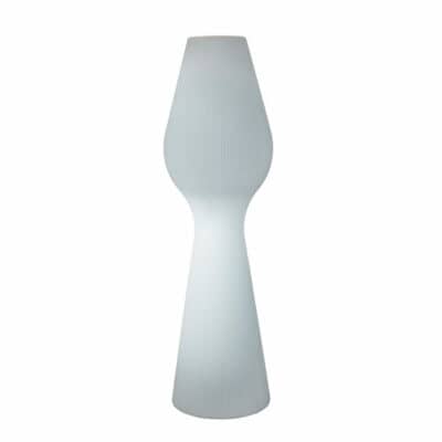 Lampe LED Stripes hauteur 170 cm détourée sur fond blanc