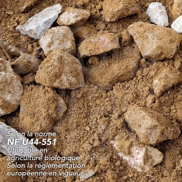 Terrapierre 60 à 90 mm NFU44-551