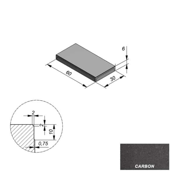 Dalle béton Megategel Jardivrac Pierre naturelle